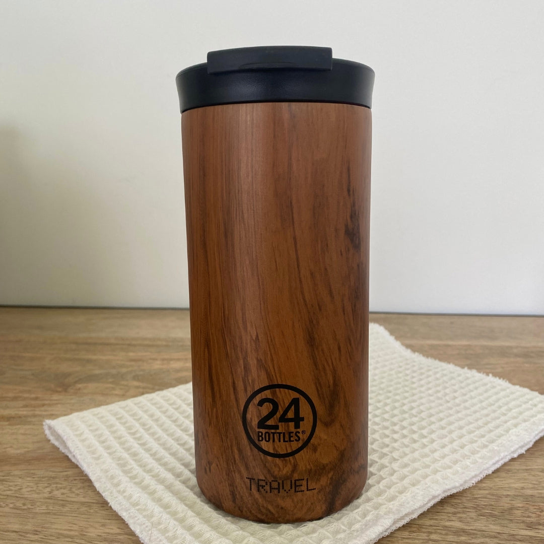 24-bottles-mug-travel-isotherme-600-ml-sequoia-wood-inox image 1