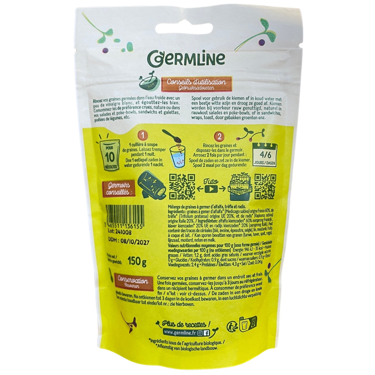 germline-alfalfa-tr-fle-radis-graines-germer-bio-150-g image 2