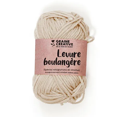 graine-cr-ative-fil-coton-beige-crochet-amigurumi-27-g image 1