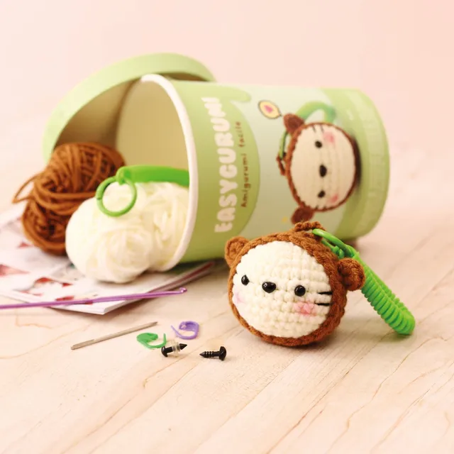 graine-cr-ative-kit-easygurumi-ourson-porte-cl-s image 1