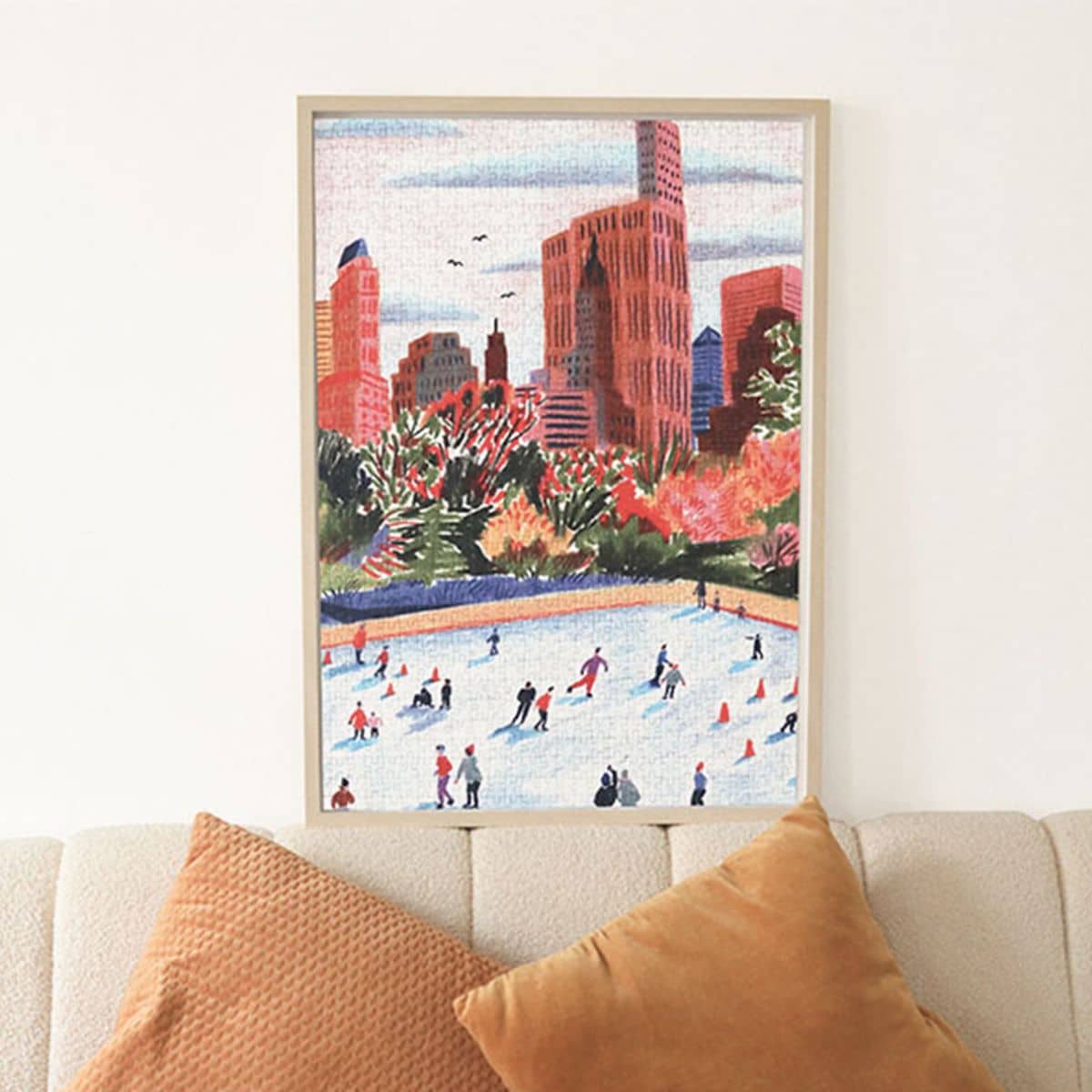 mes-courses-en-vrac-patinoire-new-york-puzzle-1000-pi-ces-central-park image 2