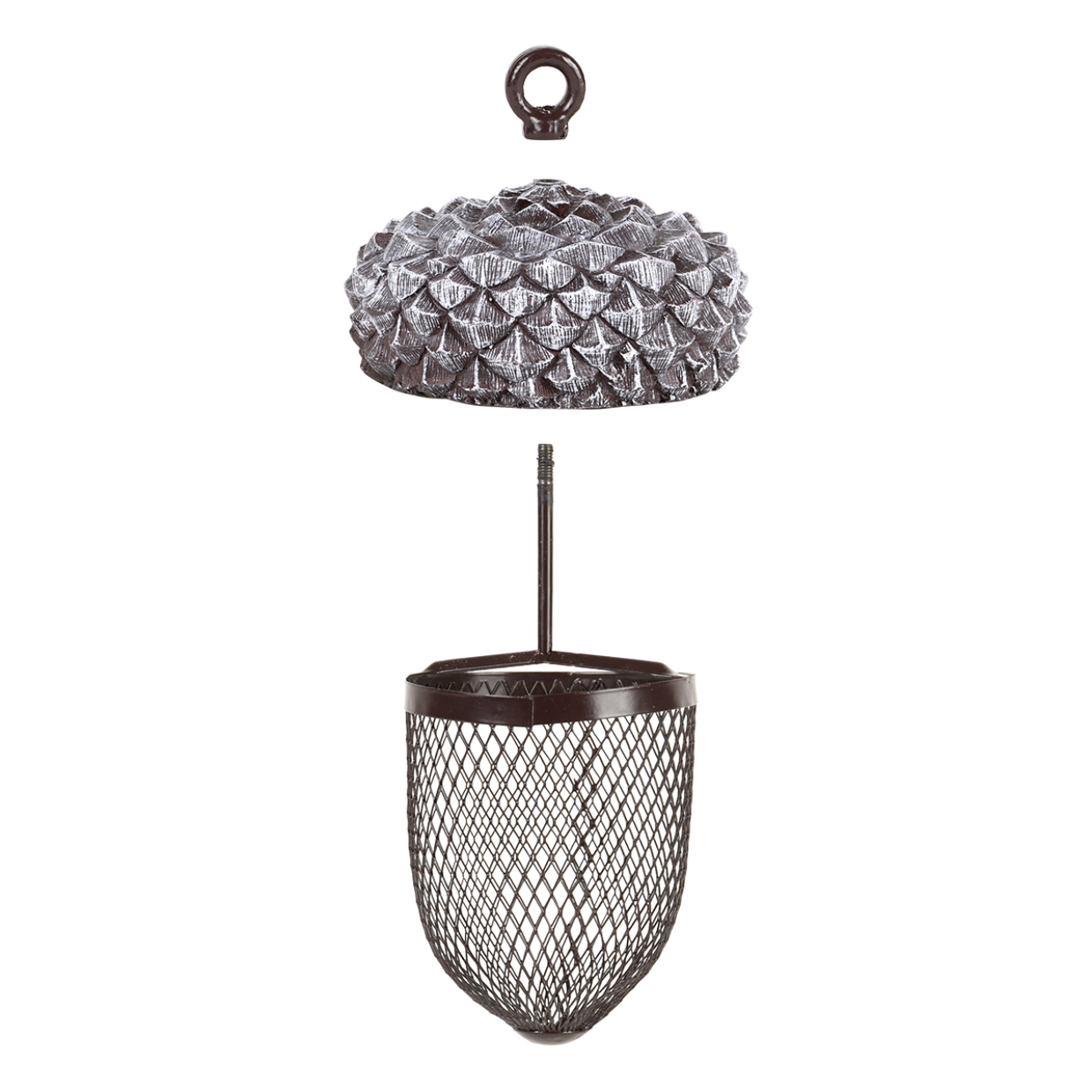 esschert-design-nichoirs-mangeoire-gland-oiseaux-pvc-20-8-cm image 3
