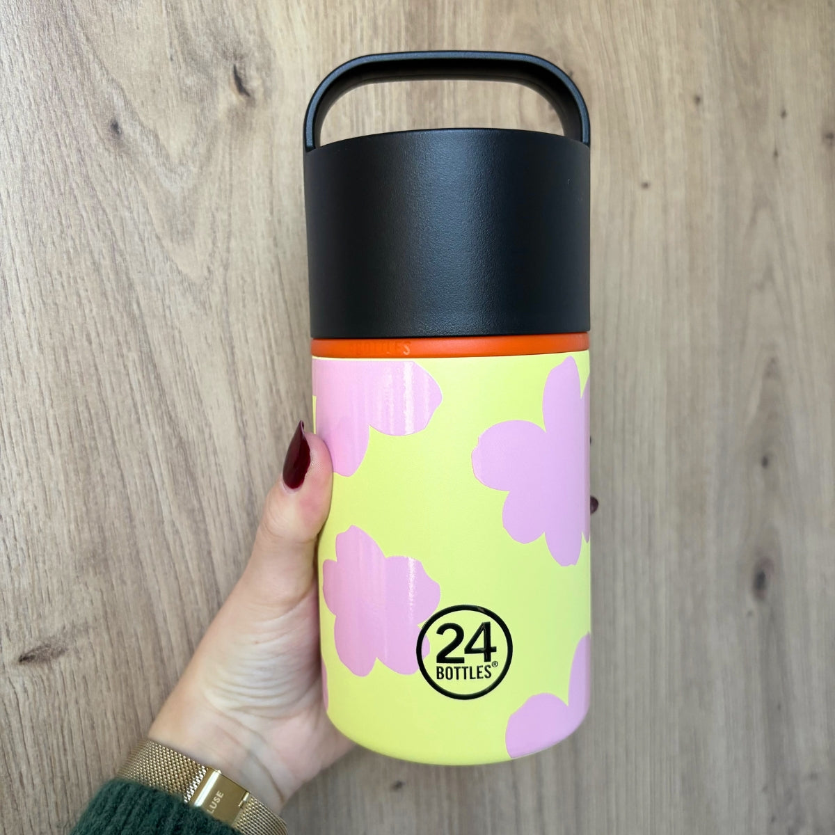 24bottles-daydreaming-yellow-mug-isotherme-480-ml-jaune image 2
