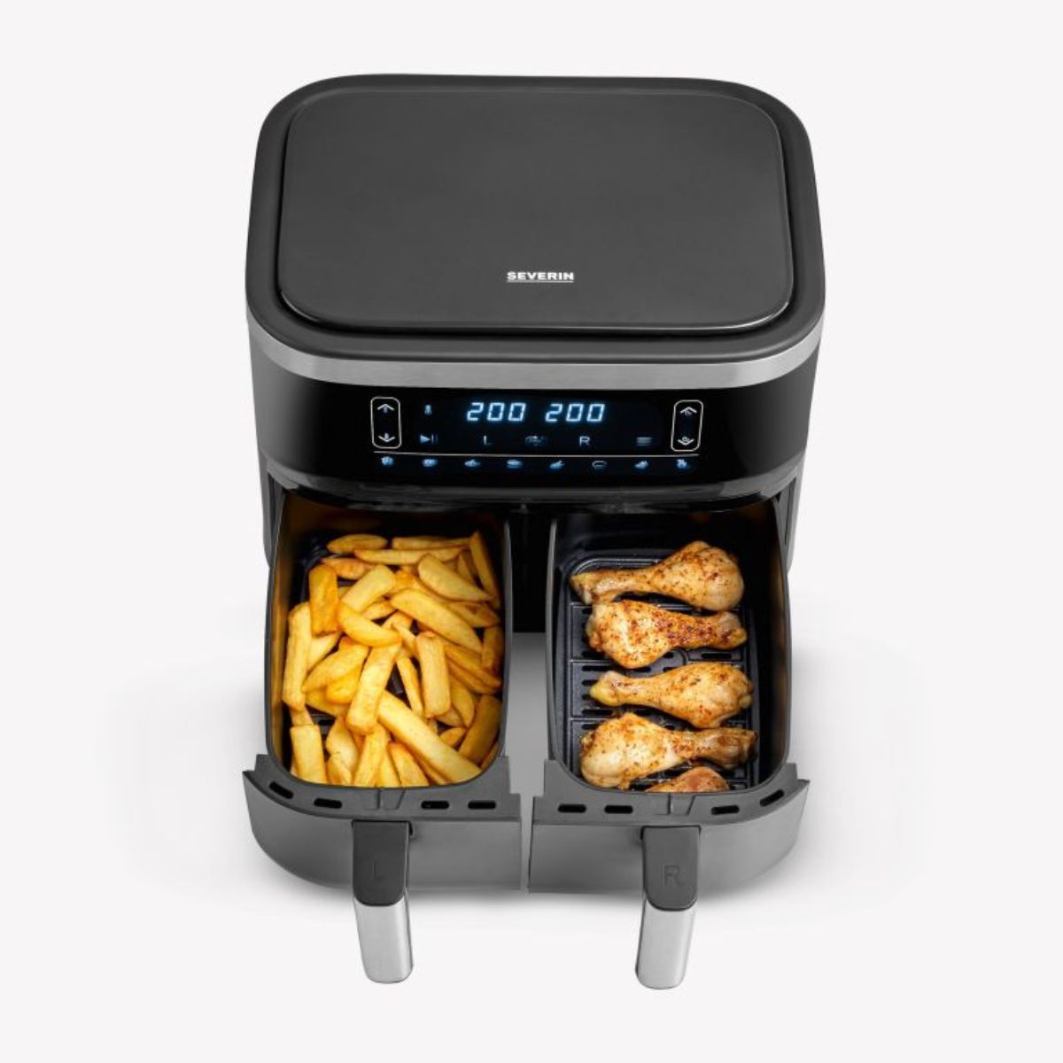 mes-courses-en-vrac-friteuse-air-chaud-double-panier image 3