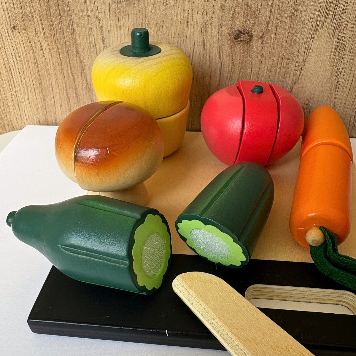 mes-courses-en-vrac-set-fruits-l-gumes-d-couper-bois image 3