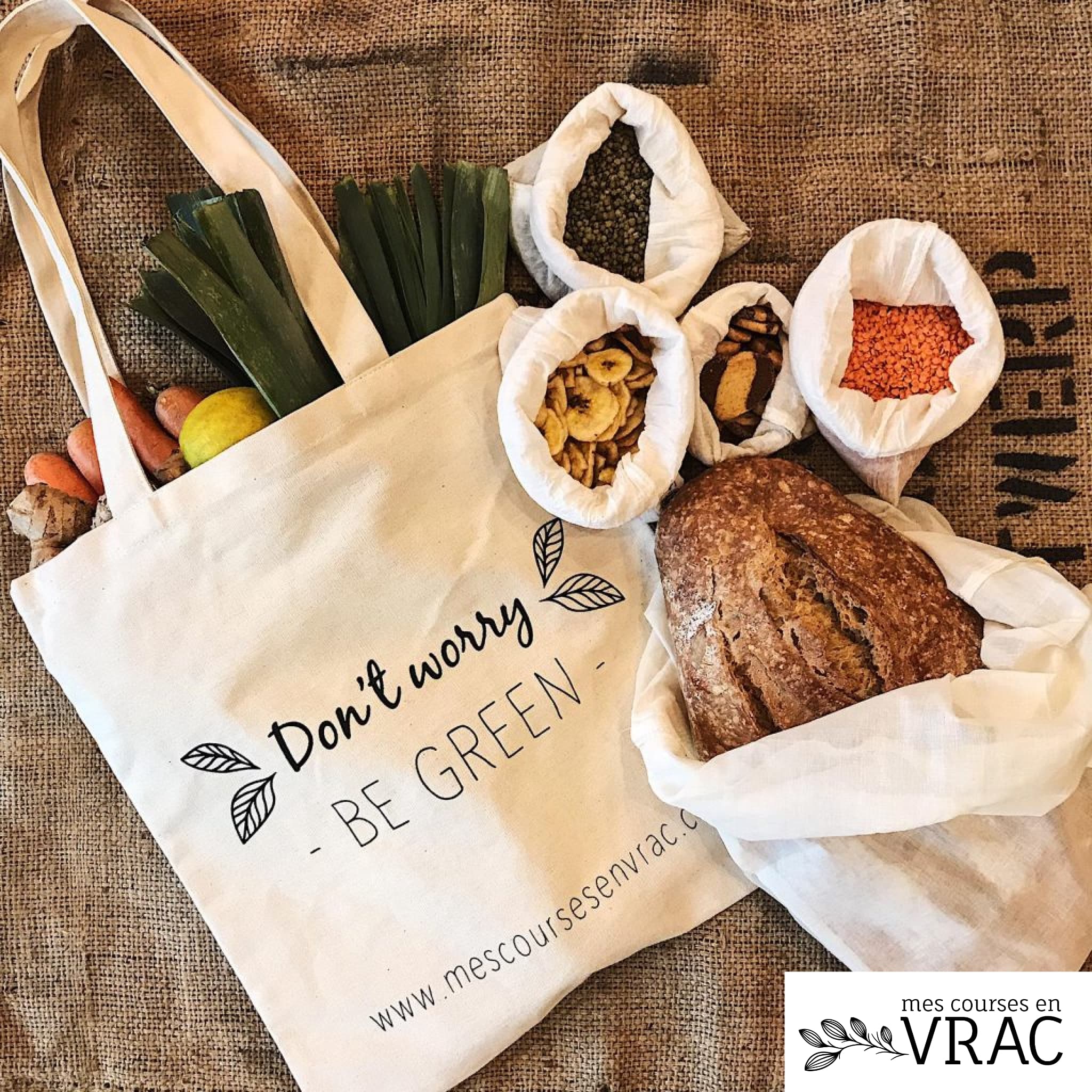 mes-courses-en-vrac-tote-bag-coton-bio-green-37x40-cm image 3