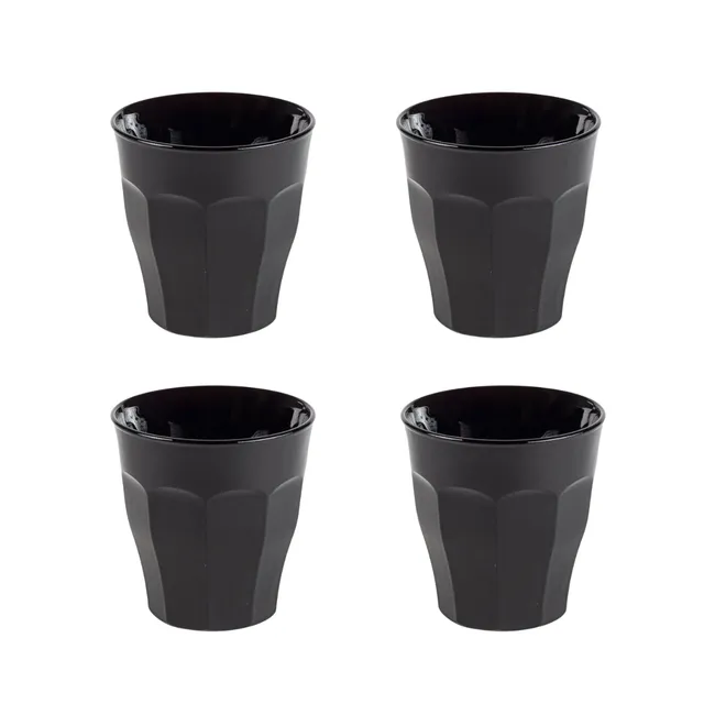 duralex-picardie-verre-noir-lot-de-4-tremp image 1