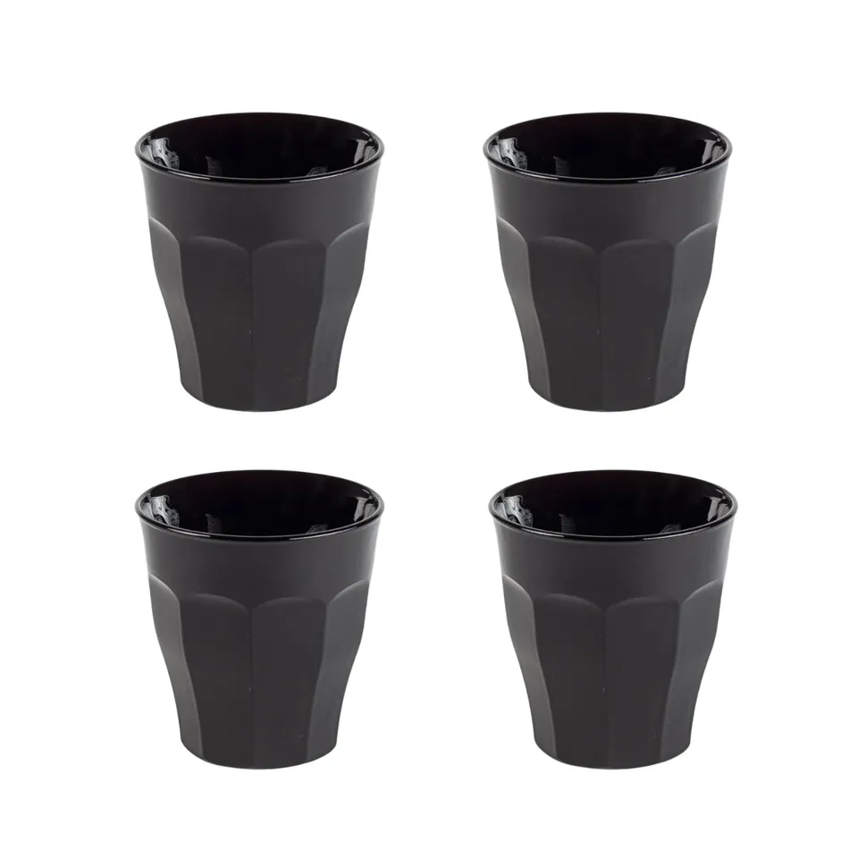 duralex-picardie-verre-noir-lot-de-4-tremp image 1