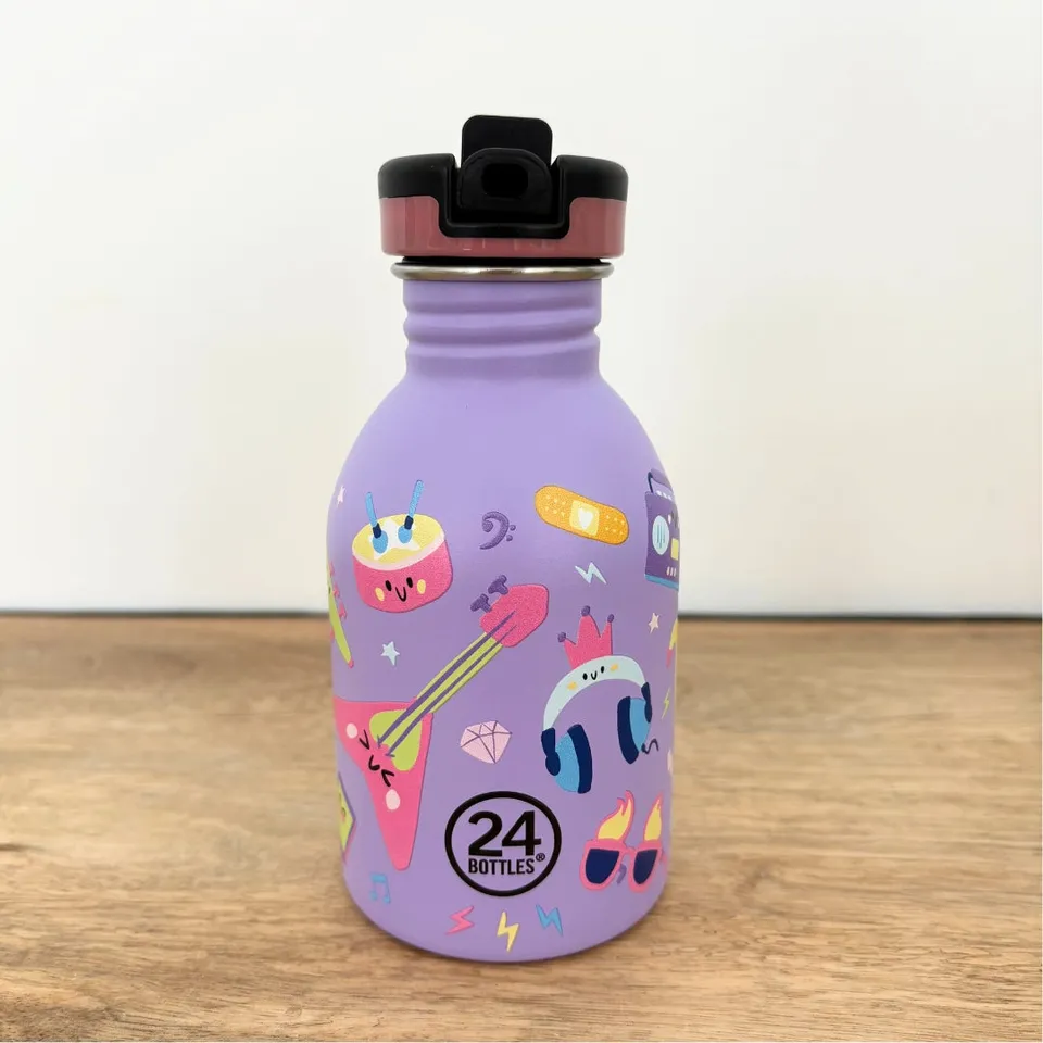 mes-courses-en-vrac-gourde-kids-250-ml-music-friends-gourde-enfant image 1