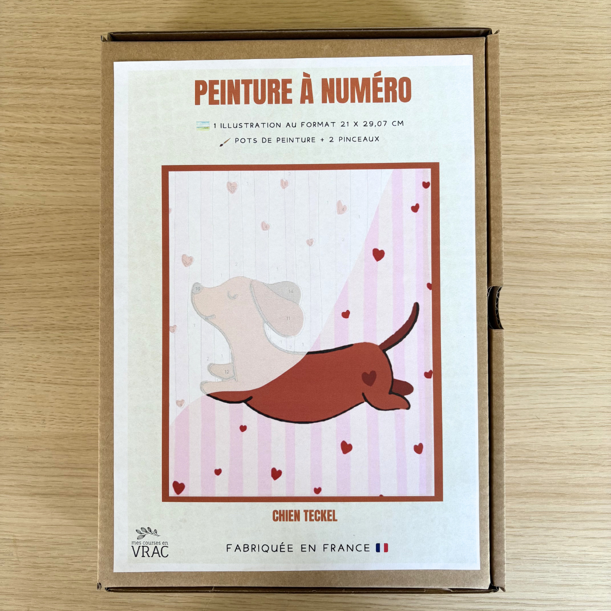peinture-au-num-ro-chien-teckel-kit-a4-d-butant image 4