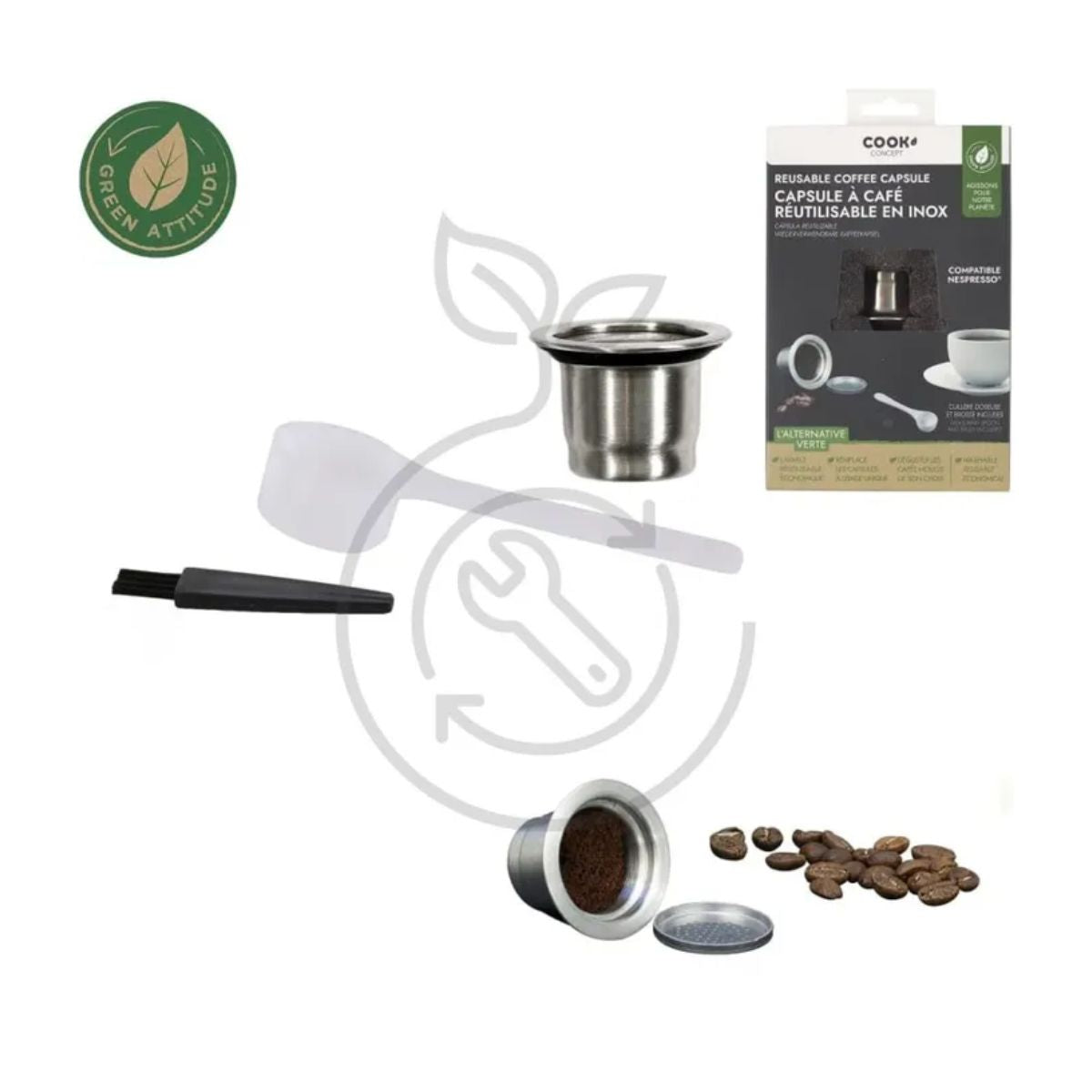 mes-courses-en-vrac-capsule-r-utilisable-nespresso-inox-caf image 2
