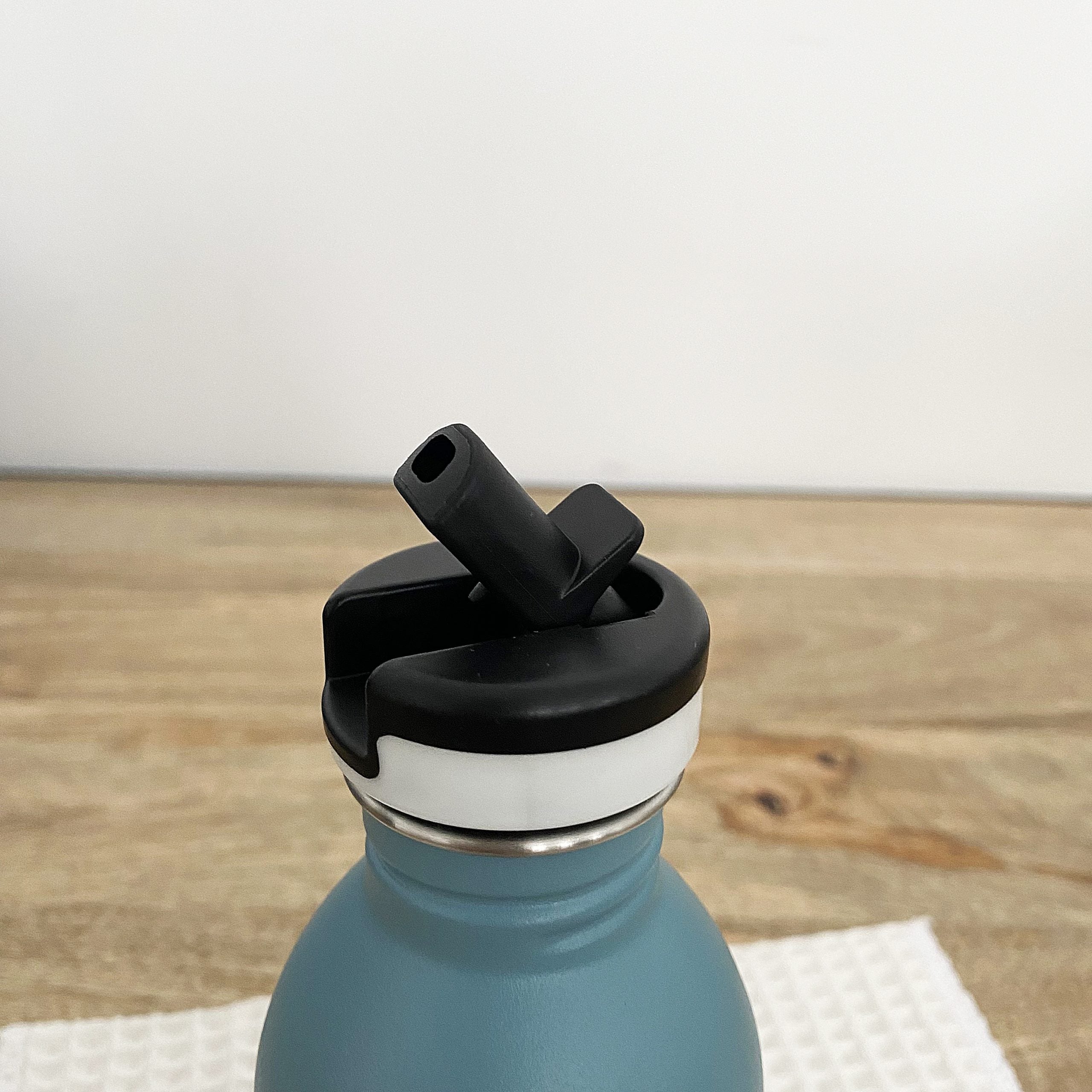 24-bottles-kids-gourde-inox-250-ml-powder-blue-paille-enfant image 3