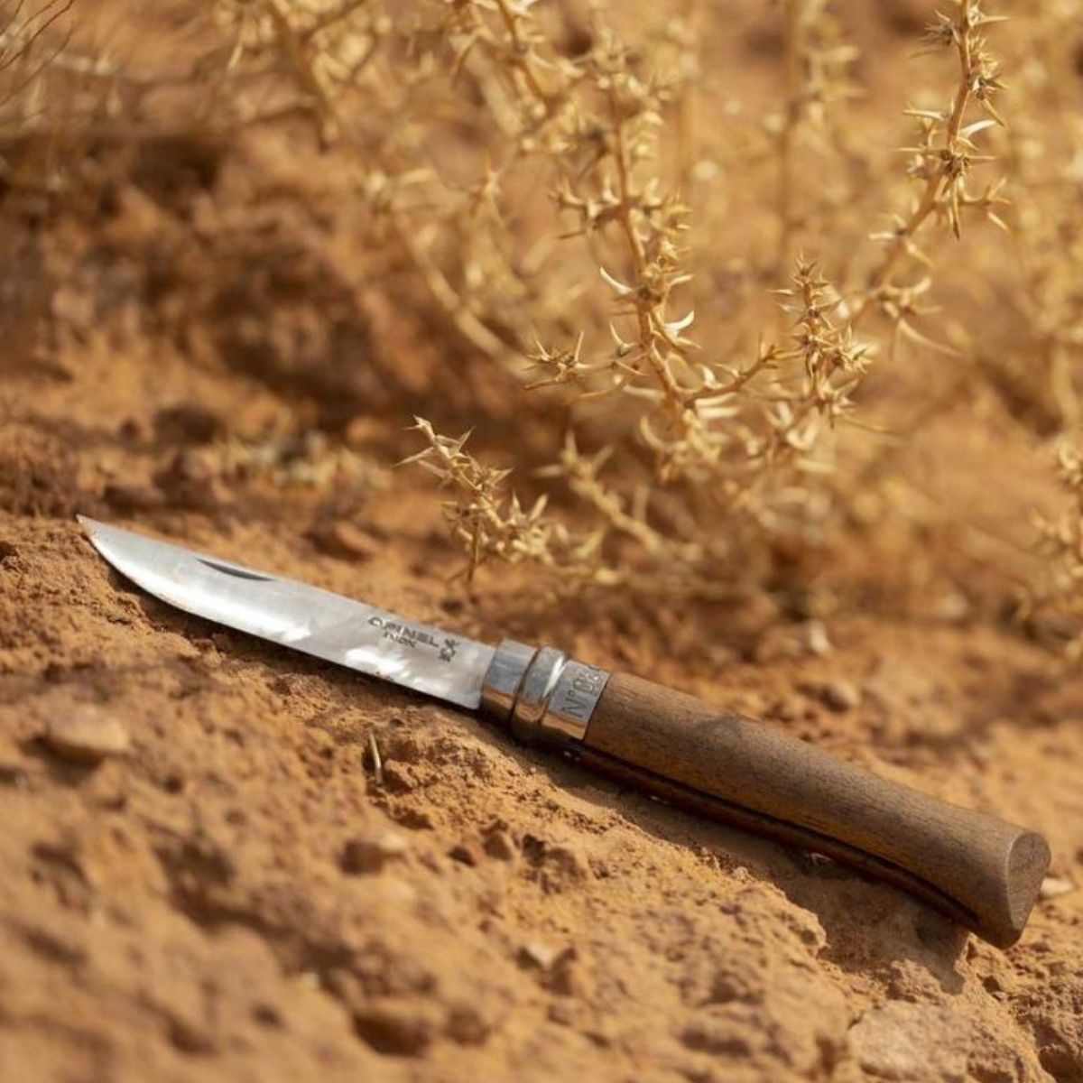 opinel-n-08-couteau-pliant-manche-noyer-tradition image 3