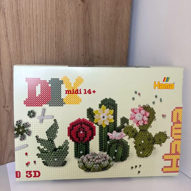 hama-perles-repasser-fleurs-cactus-6000-midi-5-mm image 1