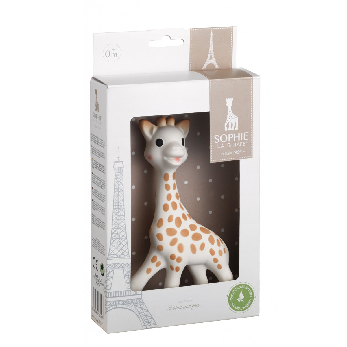 sophie-la-girafe-jouet-b-b-caoutchouc-naturel-18-cm image 1