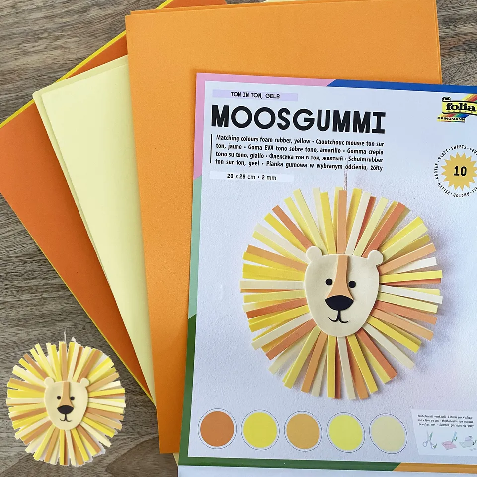 mes-courses-en-vrac-bricolage-kit-mousse-jaune-10-plaques-2-mm image 1
