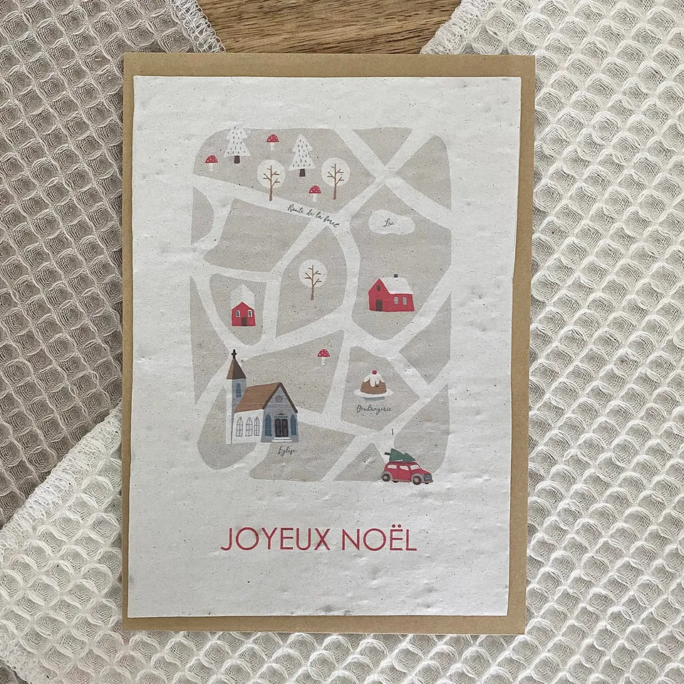 mes-courses-en-vrac-carte-ensemenc-e-joyeux-no-l-planter-papier-graines image 1