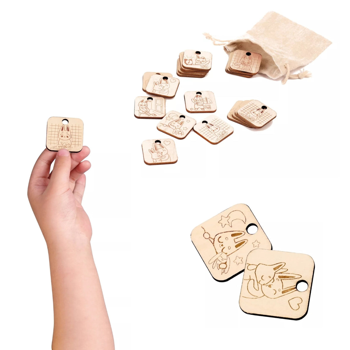 graine-cr-ative-tableau-routines-bois-enfant-cartes image 3