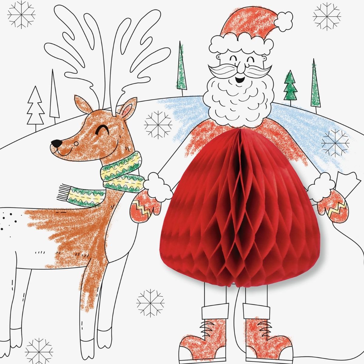 mes-courses-en-vrac-dessins-kit-coloriage-3d-amis-rigolos image 3