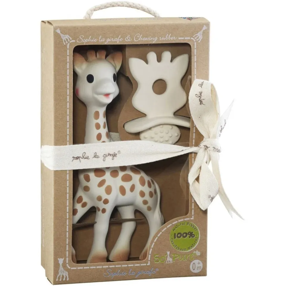 sophie-la-girafe-chewing-rubber-coffret-dentition-sucette-figurine image 1