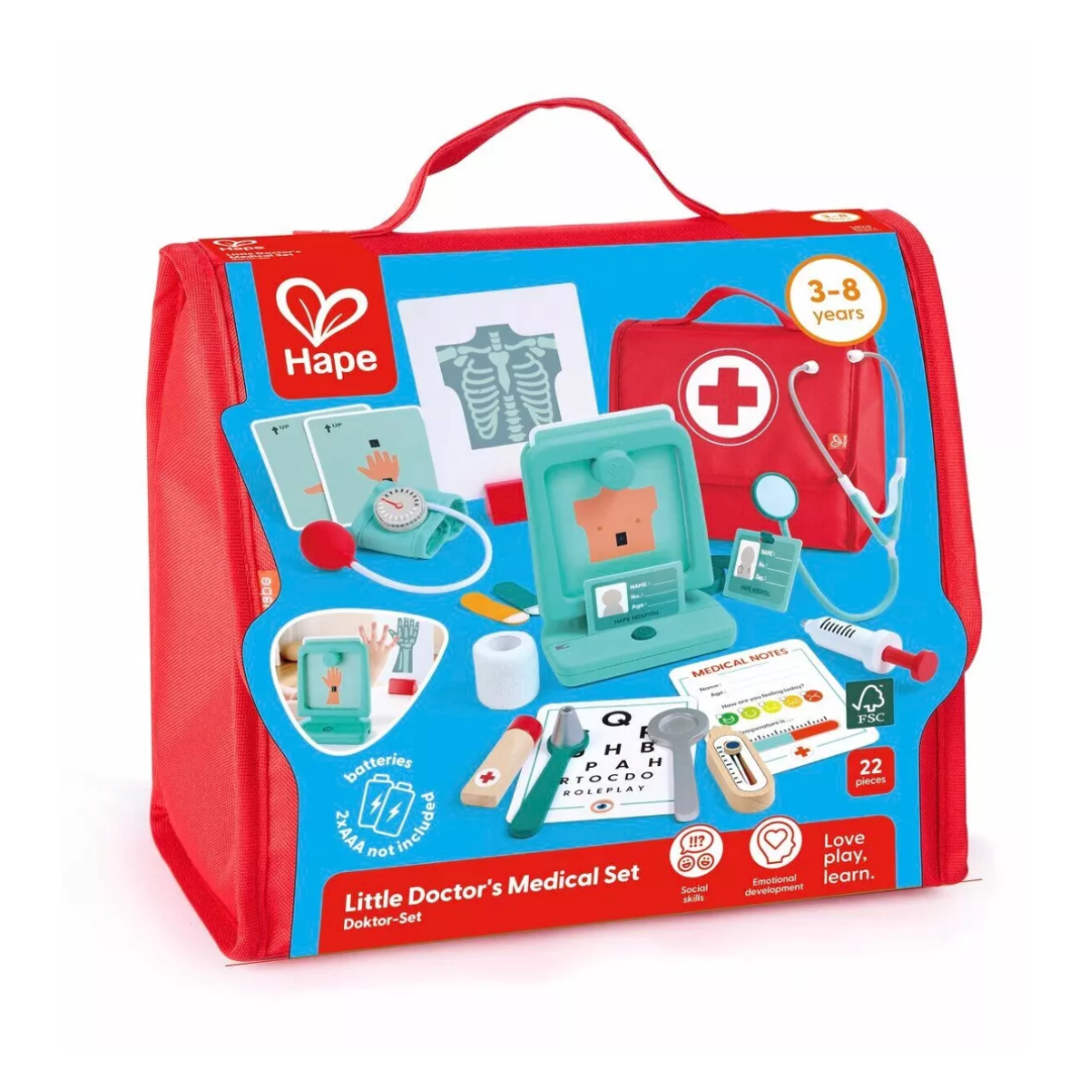 hape-kit-du-petit-docteur-jeu-docteur-enfant-st-thoscope image 2