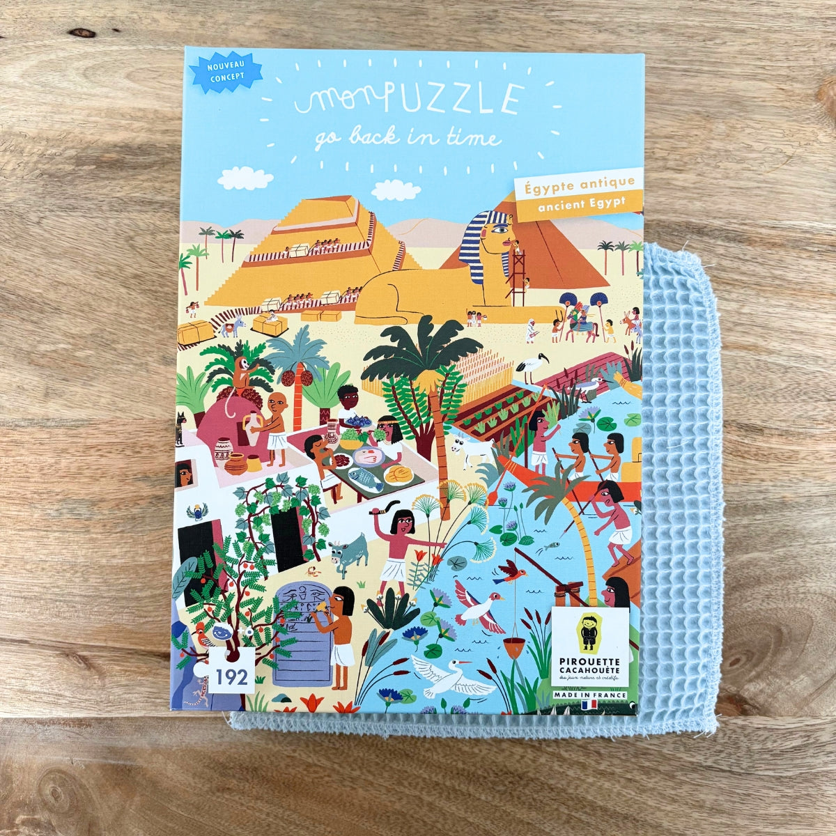 pirouette-cacahu-te-puzzle-egypte-192-pi-ces-42x30cm image 2
