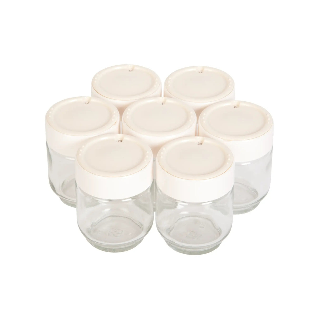 moulinex-lot-7-pots-yaourt-verre-couvercles-dateurs image 4