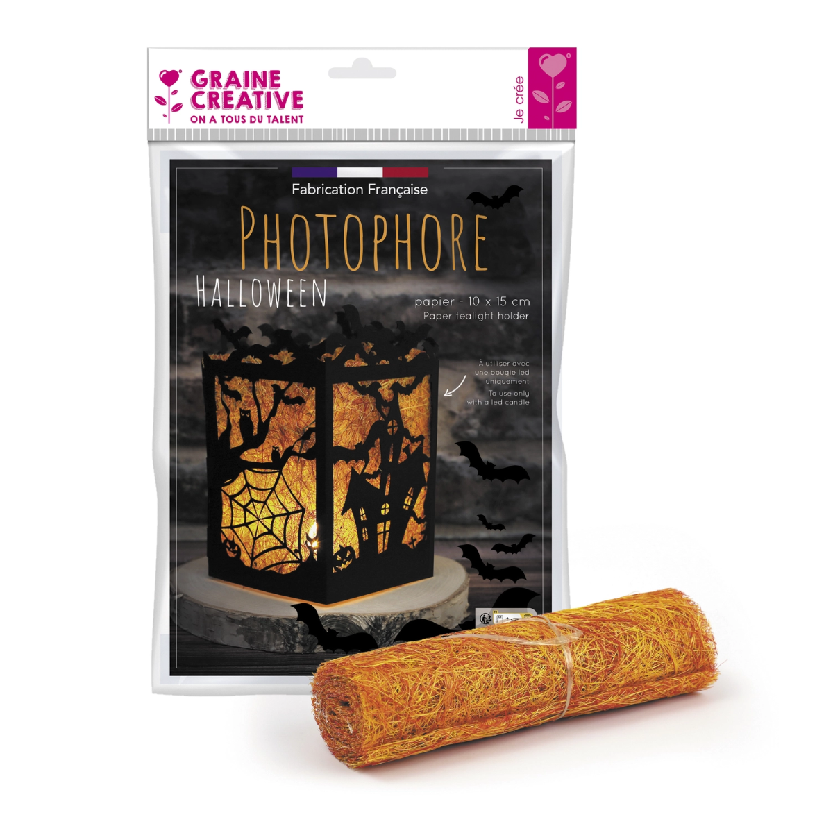 graine-cr-ative-photophore-papier-halloween-150x100-mm-led image 3