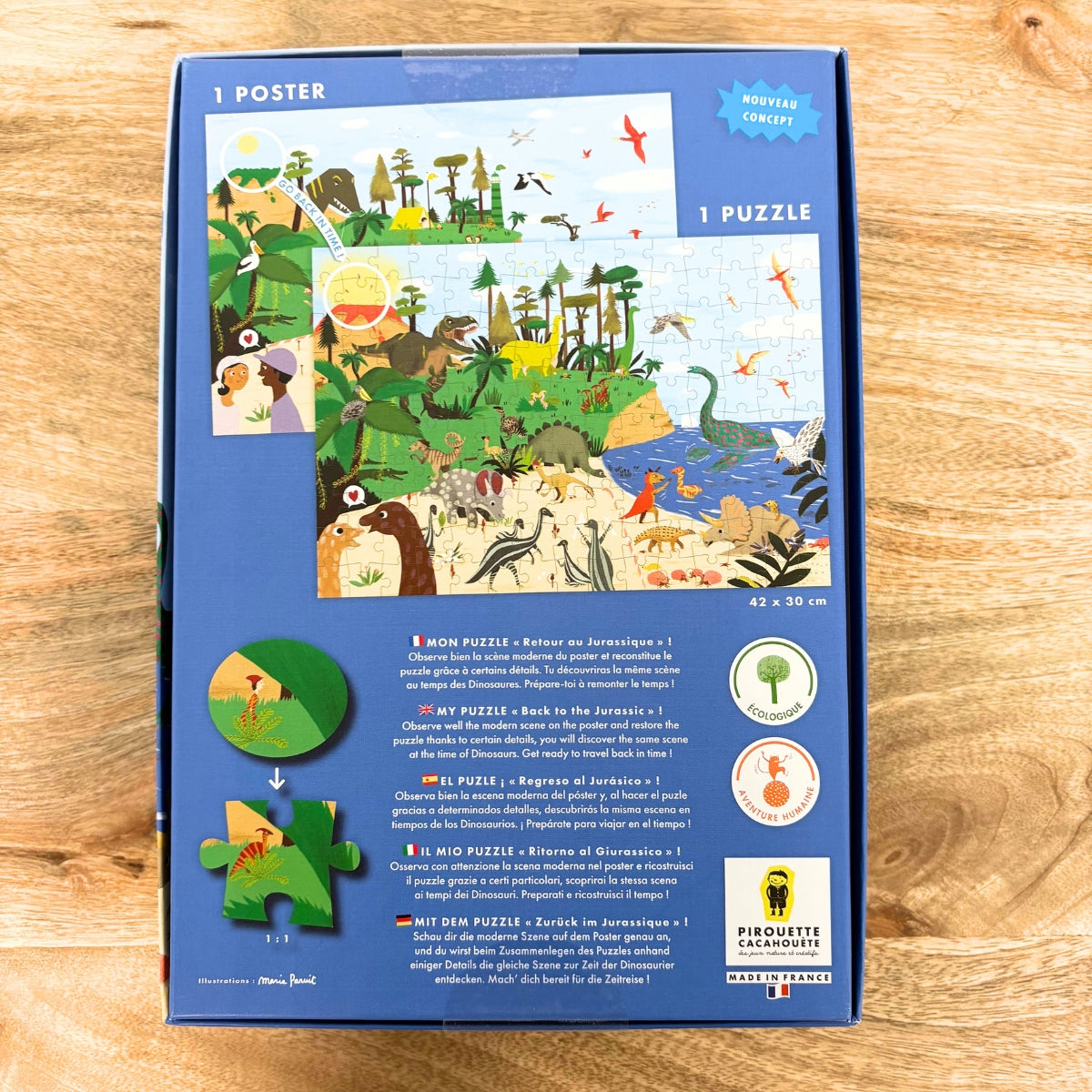 pirouette-cacahu-te-puzzle-dinosaures-192-pi-ces-3-ans image 5