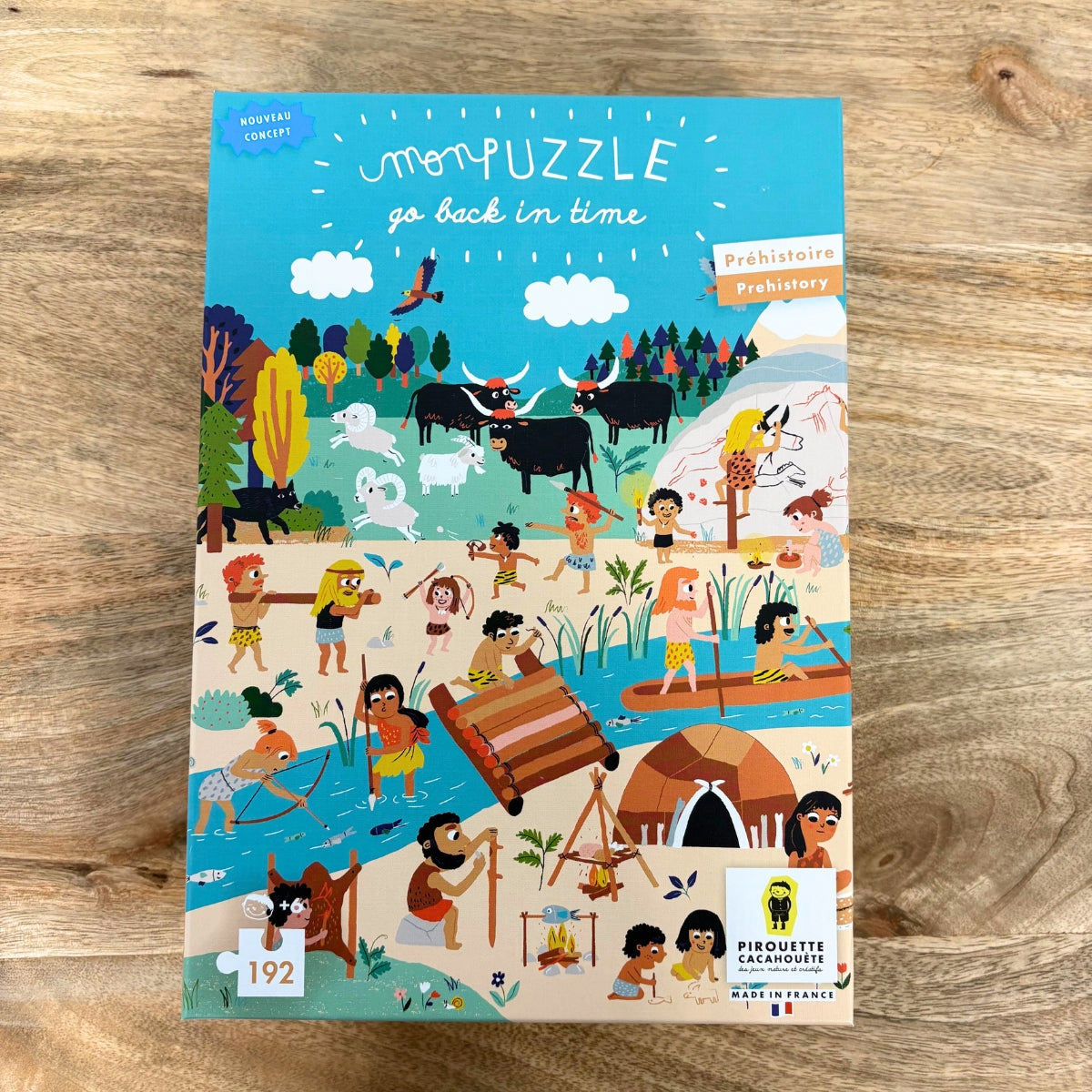 pirouette-cacahu-te-mon-puzzle-pr-histoire-192-pi-ces-42x30-cm image 2