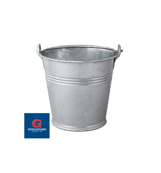 guillouard-luciole-seau-m-nage-acier-4l-diam-20cm image 1
