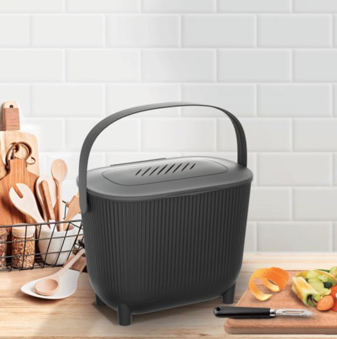 mes-courses-en-vrac-poubelle-compost-10-l-noir-filtre-charbon image 1
