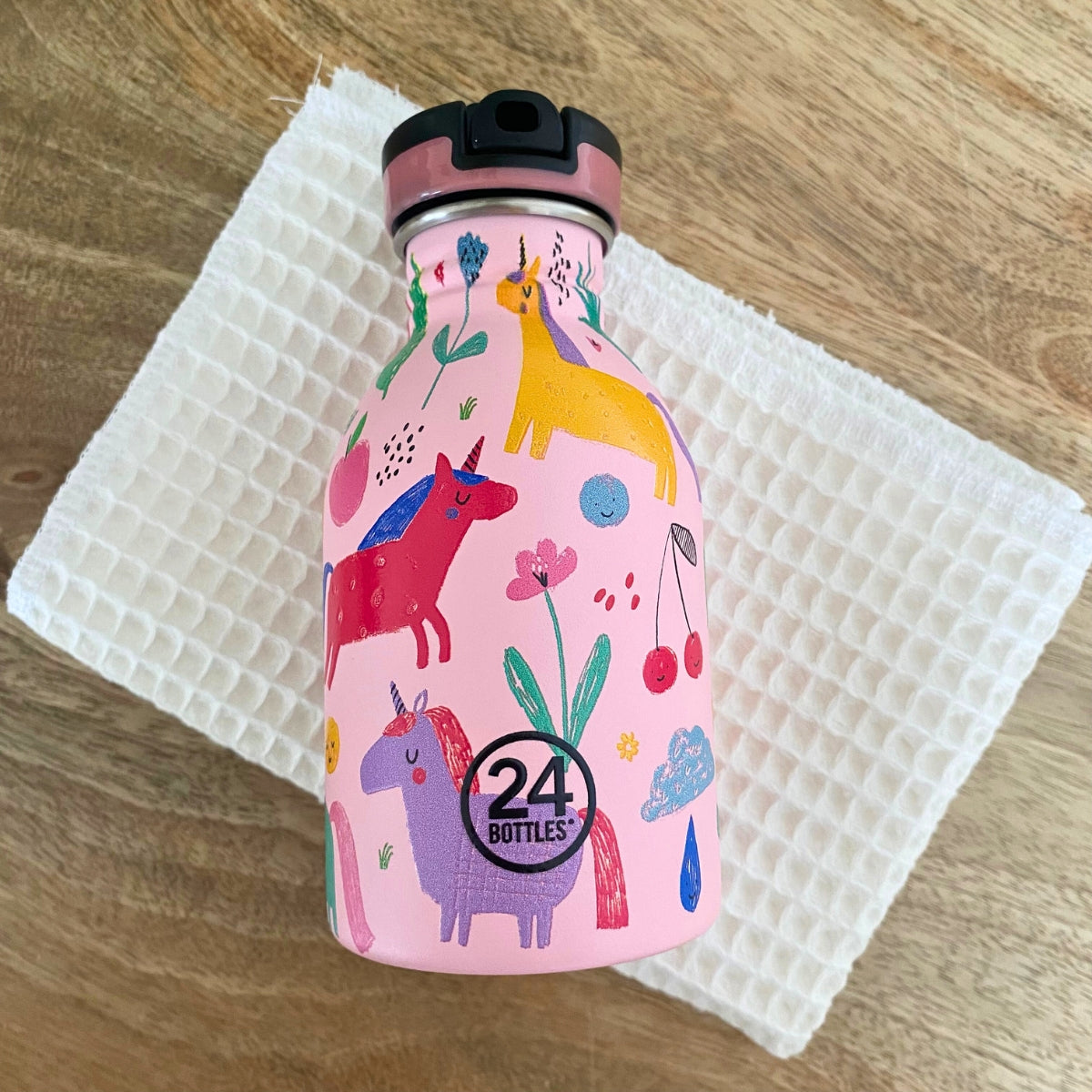 24-bottles-kids-magic-friends-gourde-inox-250-ml-licorne image 1