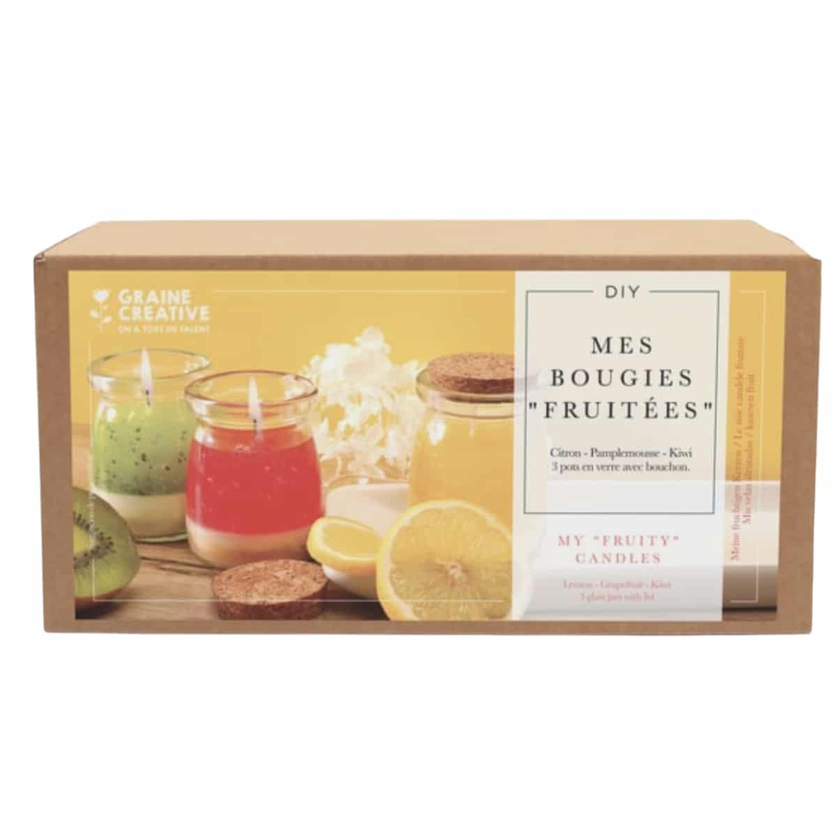 mes-courses-en-vrac-kit-diy-bougies-fruit-es-citron-kiwi-3-pots image 1