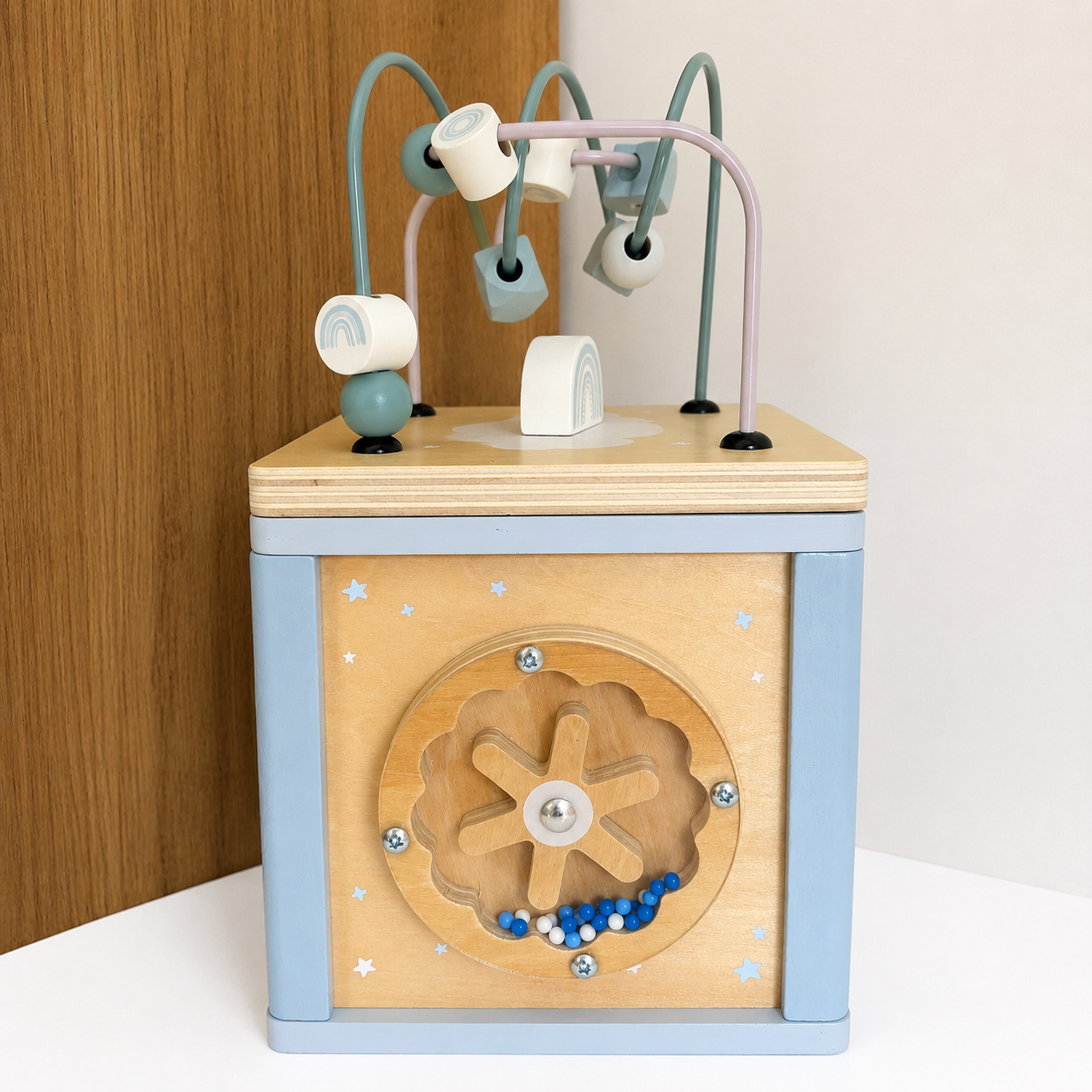 mes-courses-en-vrac-cube-motricit-bleu-jouet-veil-bois-12-mois image 6