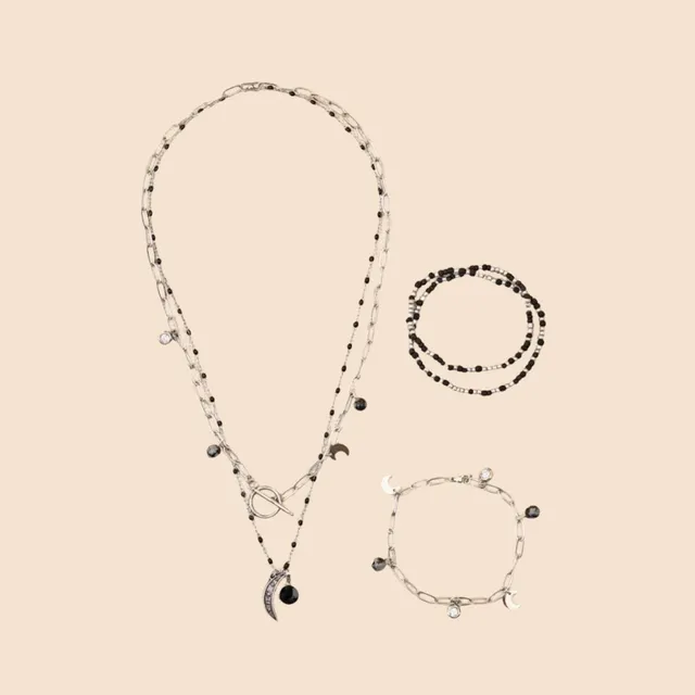 graine-cr-ative-kit-diy-bijoux-acier-parure-argent-e image 1