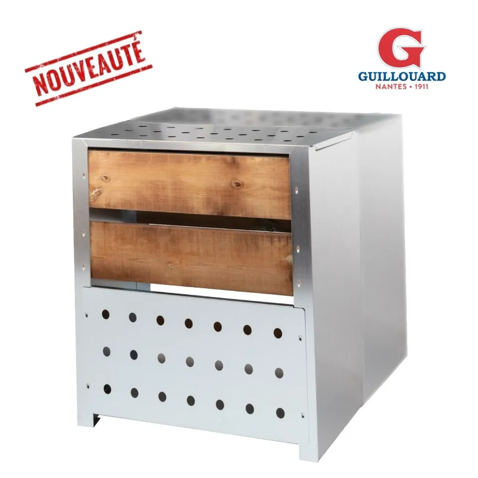 guillouard-luciole-extension-composteur-200l-bois-galva image 1