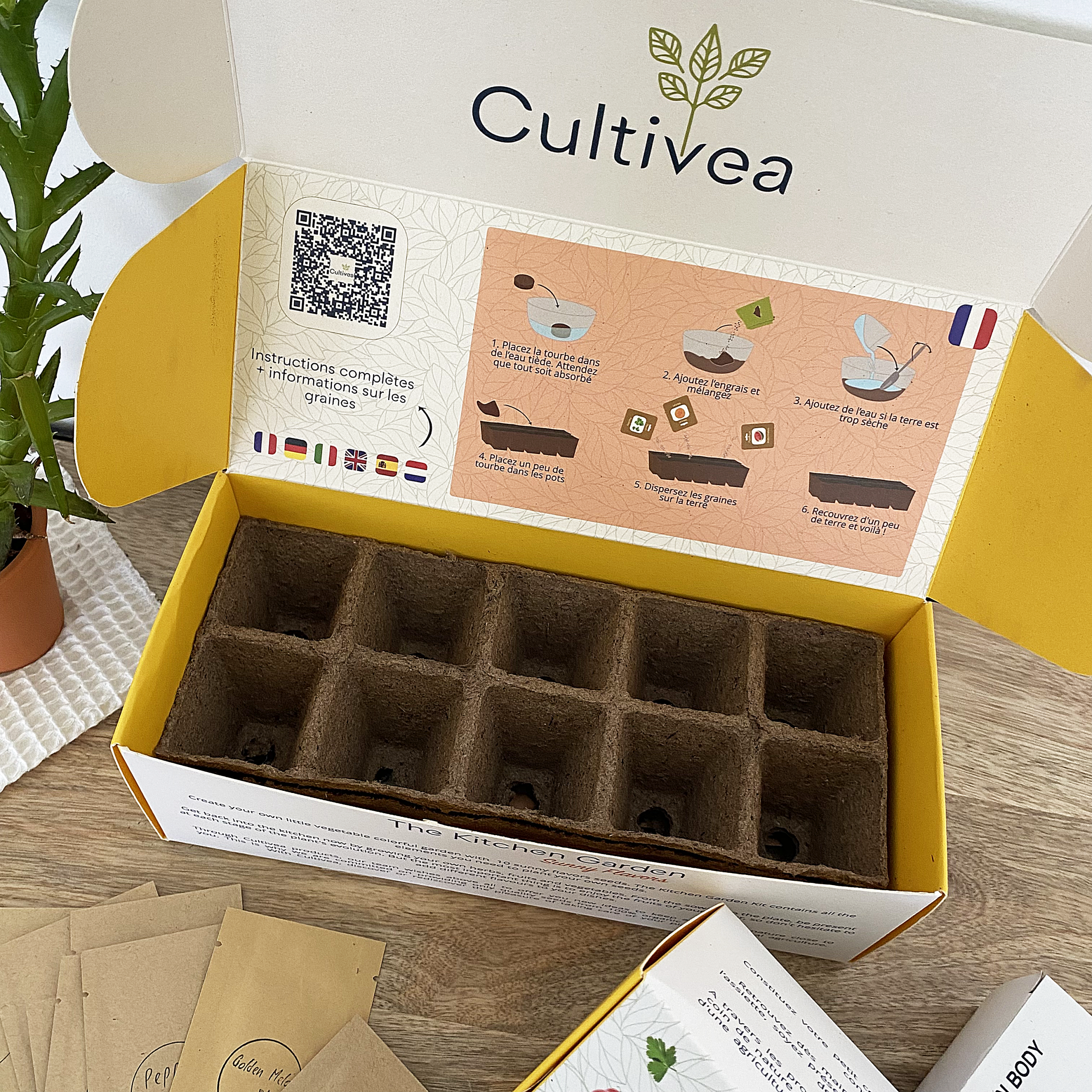 cultivea-le-petit-potager-saveurs-ensoleill-es-kit-semis-bio image 3