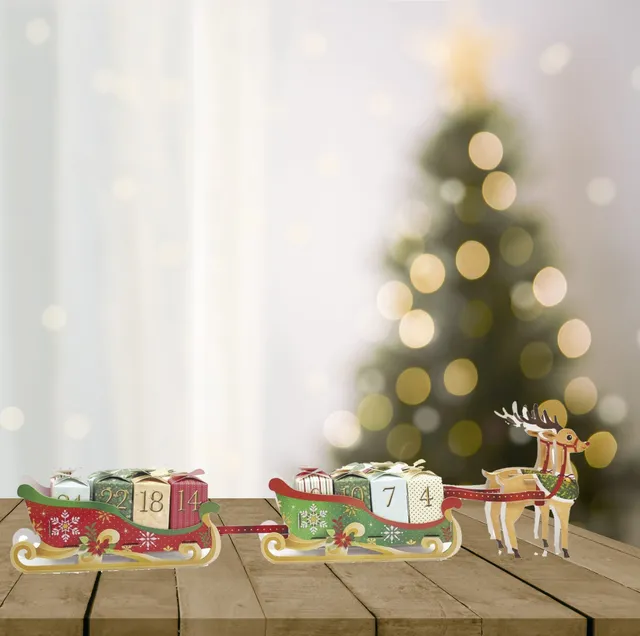 calendrier-avent-kit-rennes-traineaux-24-bo-tes-remplir image 1