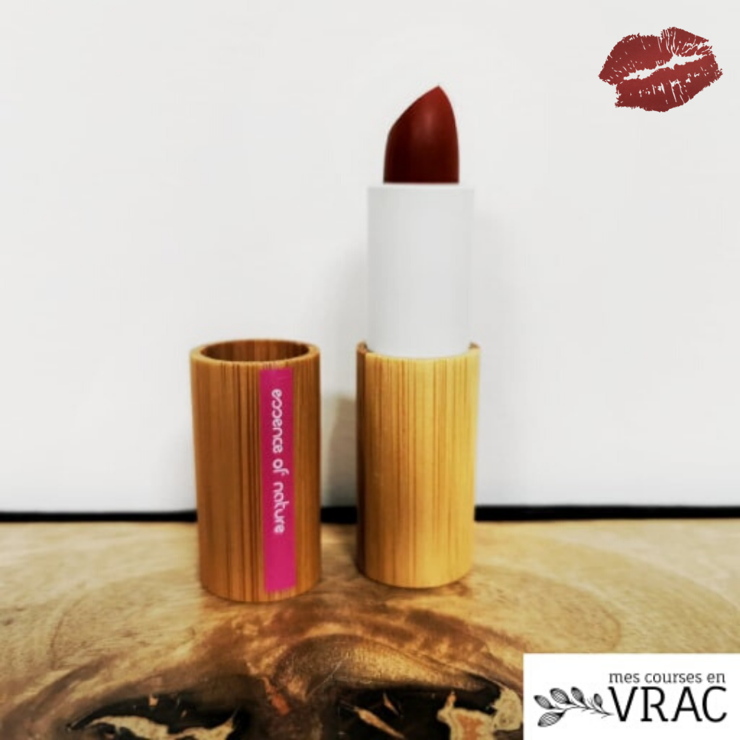 zao-rouge-l-vres-mat-465-rouge-sombre-rechargeable image 1
