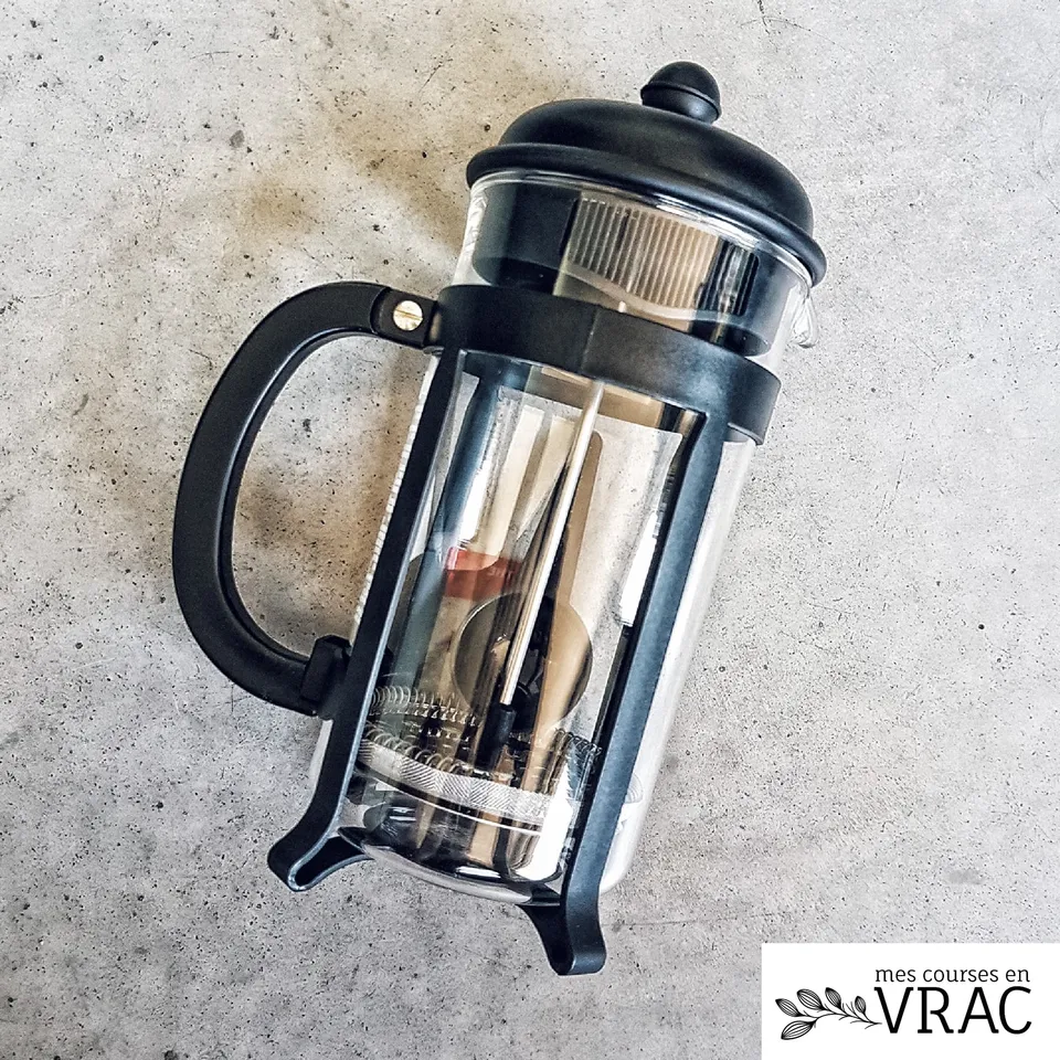 mes-courses-en-vrac-caf-et-th-cafeti-re-piston-8-tasses image 1