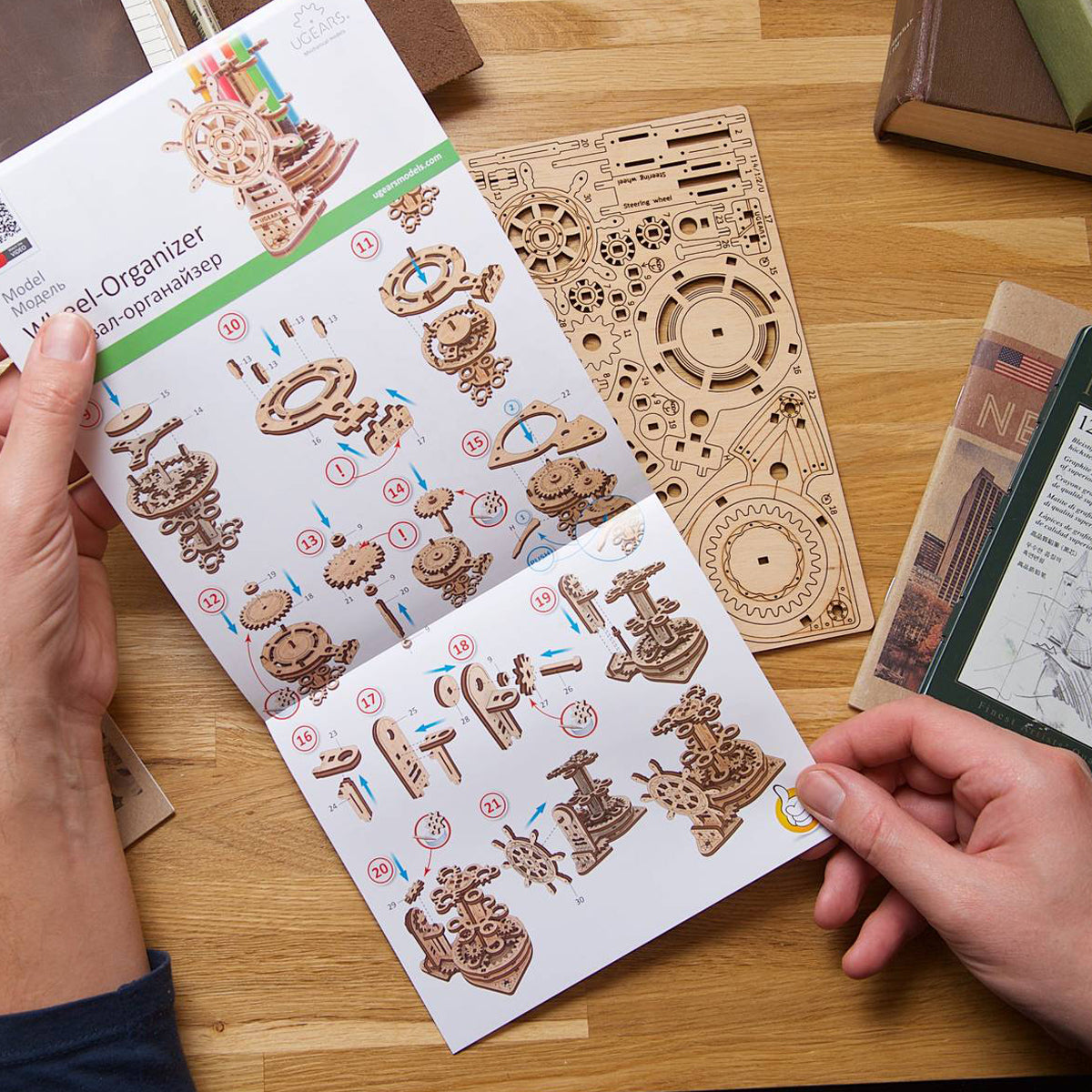 maquettes-porte-stylos-maquette-3d-bois-51-pi-ces-sans-colle image 2
