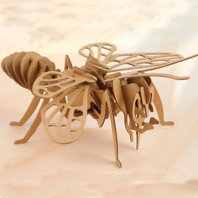 mes-courses-en-vrac-maquette-abeille-3d-carton-23cm image 1