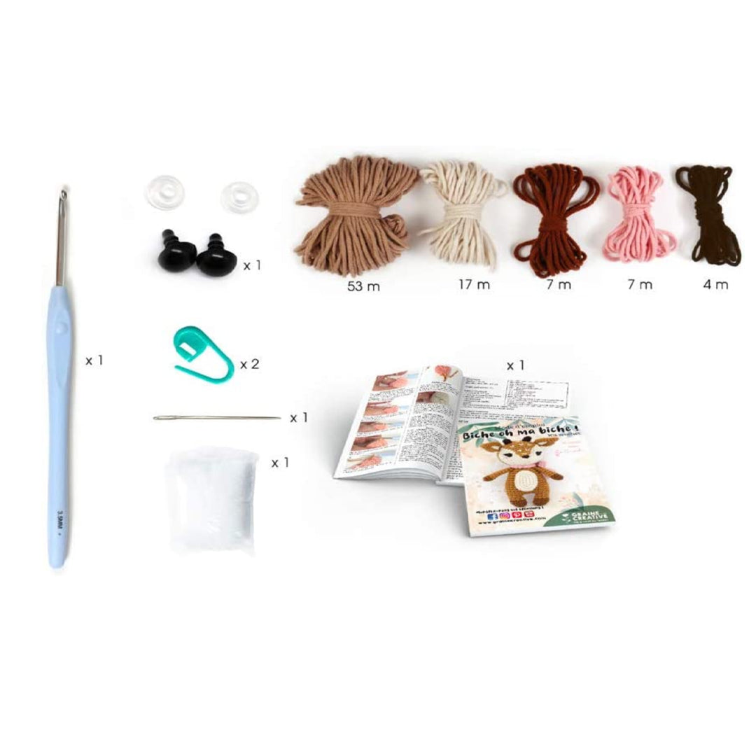 graine-cr-ative-kit-amigurumi-biche-kit-crochet-17-cm image 3
