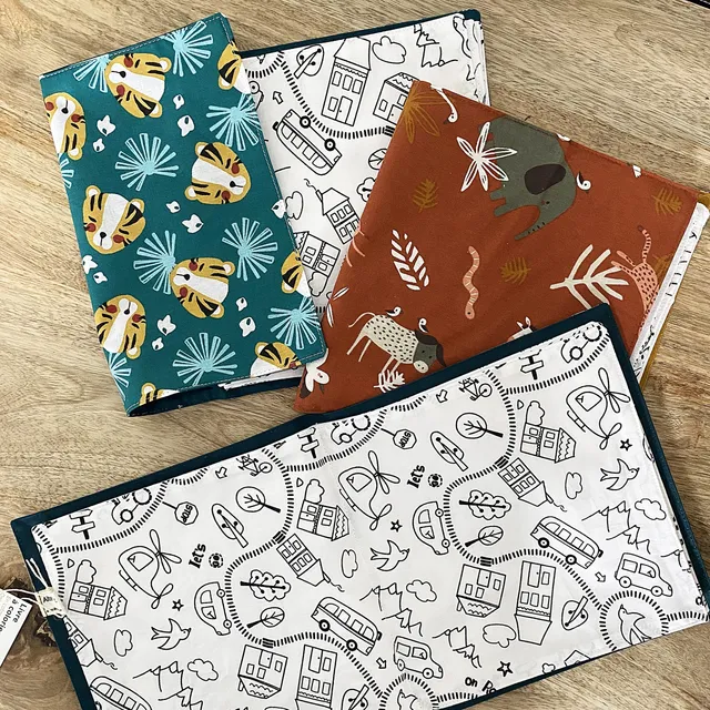 mes-courses-en-vrac-livre-coloriage-tissu-coton-r-utilisable-20x20-cm image 1