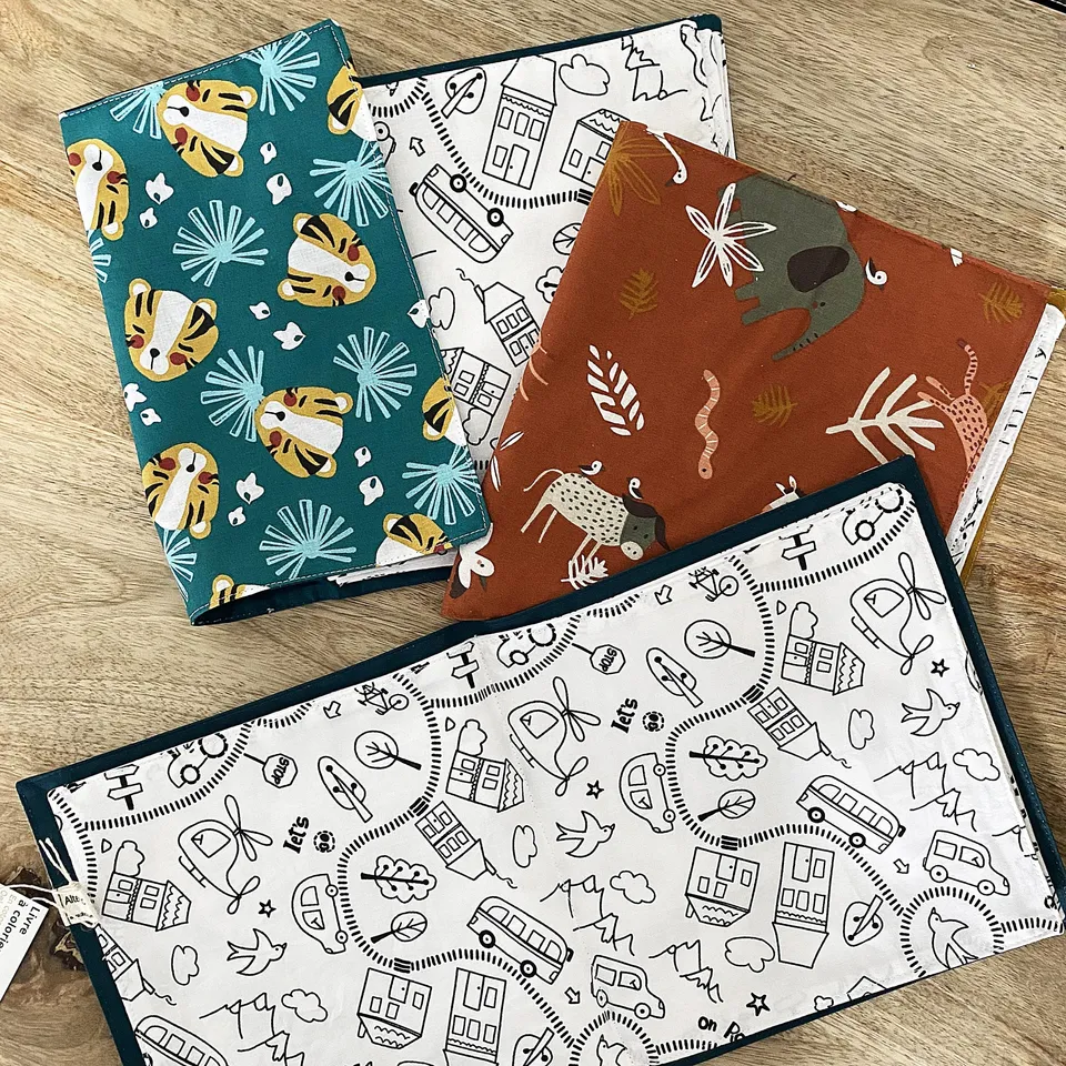 mes-courses-en-vrac-livre-coloriage-tissu-coton-r-utilisable-20x20-cm image 1