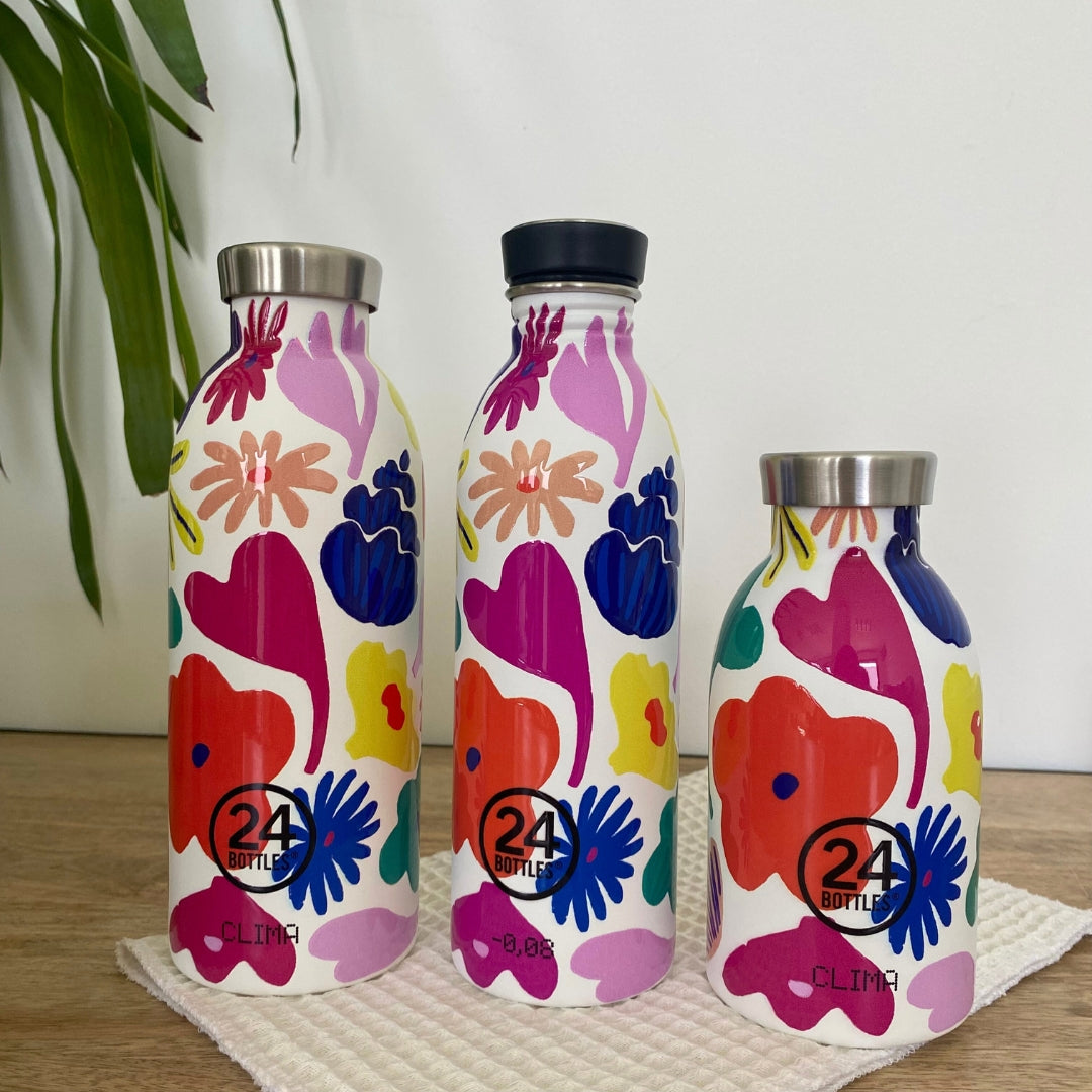 24-bottles-clima-gourde-isotherme-330ml-fiorita-inox image 4