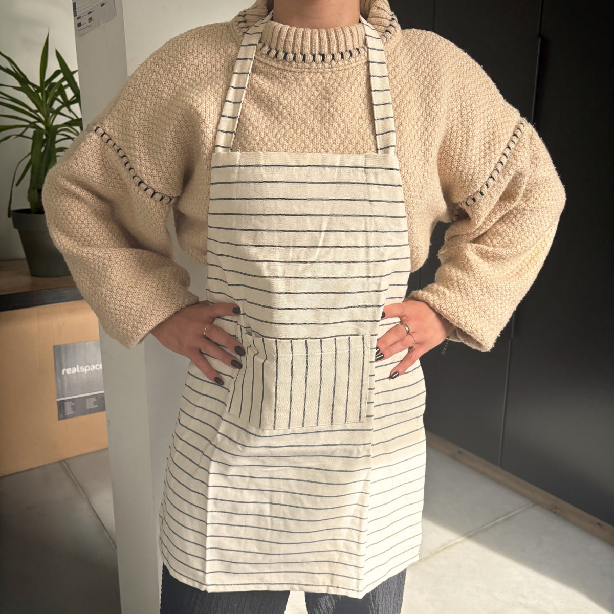 redecker-tablier-enfant-coton-cuisine-60x50-cm image 1