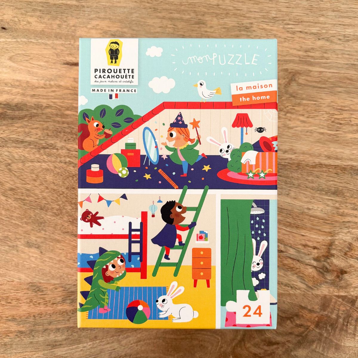 pirouette-cacahu-te-puzzle-maison-24-pi-ces-enfant image 1