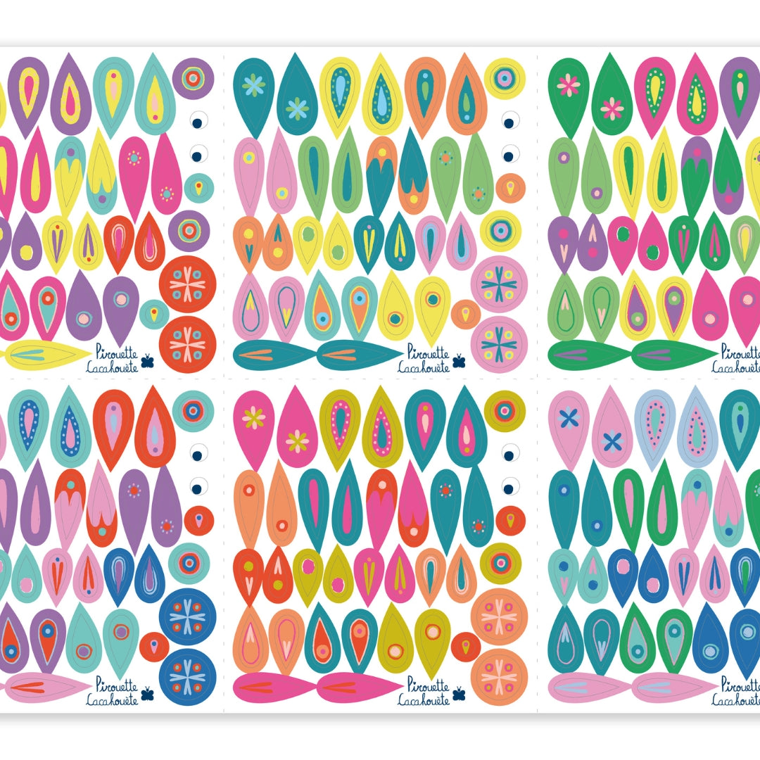 kit-cr-atif-6-papillons-carton-construire-stickers-enfant image 5